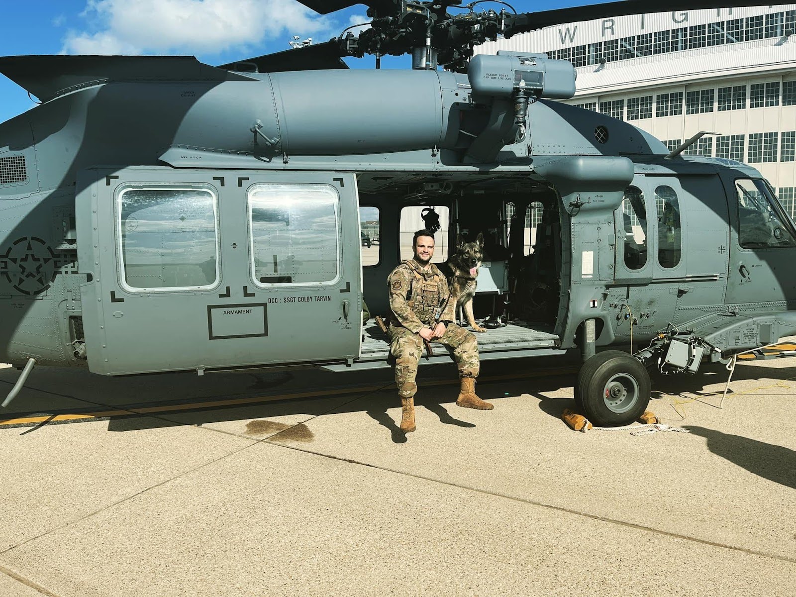 Founder Pablo with Helicopter